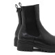 BOTINES DE PIEL CON ELÁSTICOS KATIA NEGRO PORRONET - Querol online