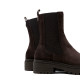 BOTINES DE SERRAJE CON ELÁSTICOS KIRA MOKA PORRONET - Querol online