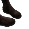 BOTINES DE SERRAJE CON ELÁSTICOS KIRA MOKA PORRONET