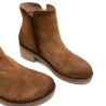 BOTINES DE PIEL CON CREMALLERA LUNA CUERO PORRONET