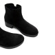 BOTINES DE PIEL CON CREMALLERA LUNA NEGRO PORRONET - Querol online