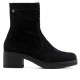 BOTINES DE PIEL CON CREMALLERA LIDIA NEGRO PORRONET - Querol online