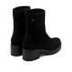 BOTINES DE PIEL CON CREMALLERA LIDIA NEGRO PORRONET - Querol online