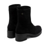 BOTINES DE PIEL CON CREMALLERA LIDIA NEGRO PORRONET