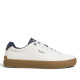 Sabatilles Pepe Jeans Joe Basic d'home blanques amb sola caramel - Querol online
