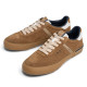 Sabatilles Pepe Jeans Kenton d'home marrons de camussa amb sola caramel - Querol online