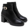 BOTINES DE PIEL DE TACÓN TATIANA NEGRO PORRONET