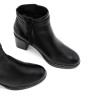 BOTINES DE PIEL DE TACÓN TATIANA NEGRO PORRONET