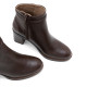 BOTINES DE PIEL DE TACÓN TATIANA MOKA PORRONET - Querol online