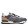 Sabatilles Pepe Jeans d'home grises amb camussa i estil retro running