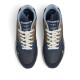 Sabatilles Pepe Jeans Bexley d'home blau marí amb detalls marrons - Querol online