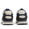 Sabatilles Pepe Jeans Bexley d'home blau marí amb detalls marrons