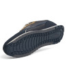 Sabatilles Pepe Jeans Bexley d'home blau marí amb detalls marrons