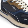 Zapatillas Pepe Jeans Bexley de hombre azul marino con detalles marrones