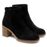 BOTINES DE PIEL DE TACÓN TAMARA NEGRO PORRONET