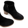 BOTINES DE PIEL DE TACÓN TAMARA NEGRO PORRONET