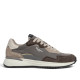 Sabatilles Pepe Jeans Bampton d'home marrons i beix amb detalls de camussa - Querol online