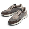 Sabatilles Pepe Jeans Bampton d'home marrons i beix amb detalls de camussa