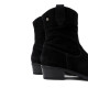 BOTINES DE PIEL CON CREMALLERA MALENA NEGRO PORRONET - Querol online