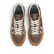 Zapatillas Pepe Jeans Brit de hombre marrones de ante estilo retro running - Querol online