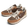 Sabatilles Pepe Jeans Brit d'home marrons de camussa estil retro running