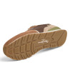 Sabatilles Pepe Jeans Brit d'home marrons de camussa estil retro running