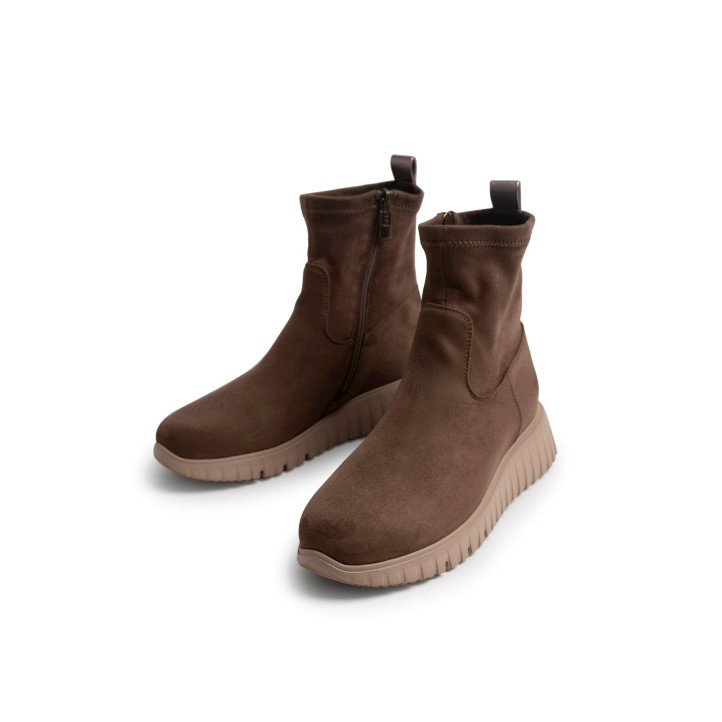 BOTINES DE MUJER MUSTANG SERENE MARRON 55987 63910 - Querol online