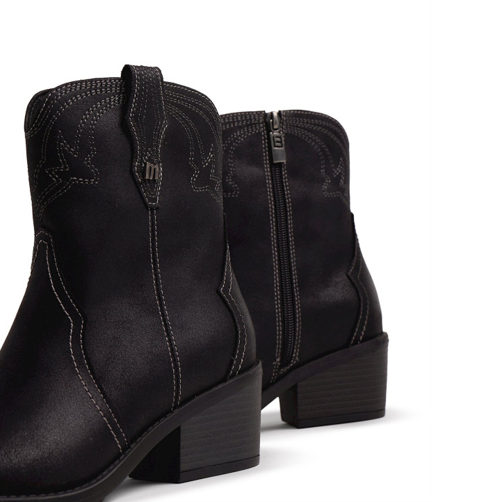 BOTINES DE MUJER MUSTANG TANUBIS NEGRO 54910 63916 - Querol online