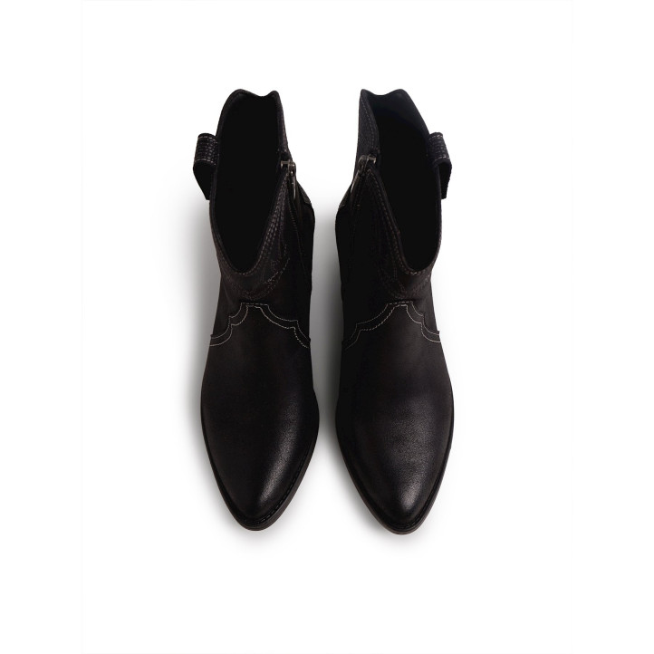 BOTINES DE MUJER MUSTANG TANUBIS NEGRO 54910 63916 - Querol online