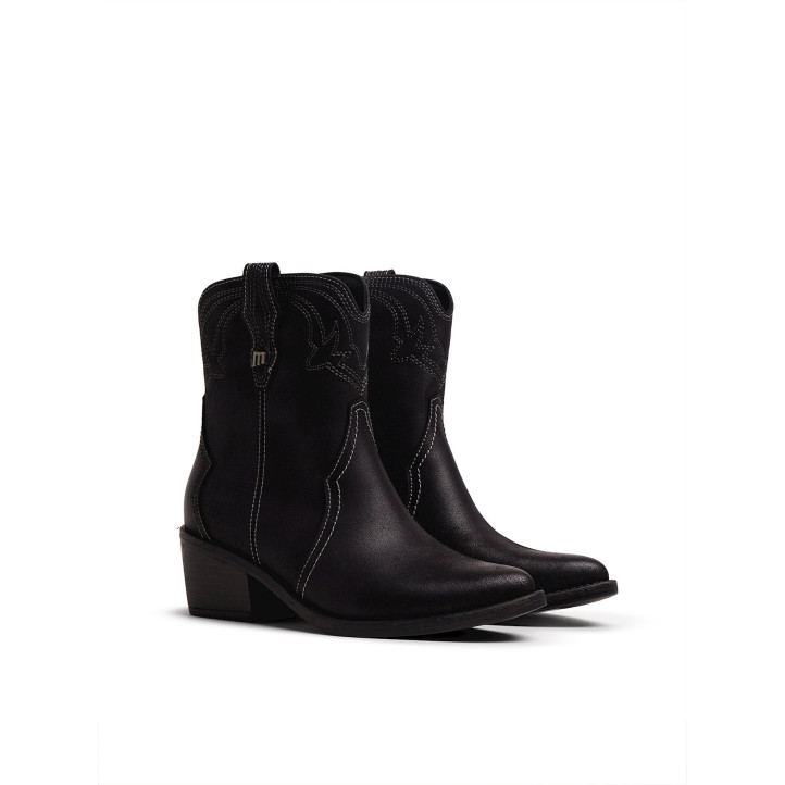 BOTINES DE MUJER MUSTANG TANUBIS NEGRO 54910 63916 - Querol online