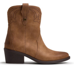BOTINES DE MUJER MUSTANG TANUBIS MARRON 54910 63915 - Querol online