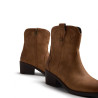 BOTINES DE MUJER MUSTANG TANUBIS MARRON 54910 63915