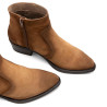 BOTINES DE PIEL CON CREMALLERA MARINA CUERO PORRONET