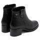 BOTINES DE PIEL DE TACÓN OLGA NEGRO PORRONET - Querol online