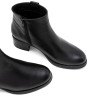 BOTINES DE PIEL DE TACÓN OLGA NEGRO PORRONET