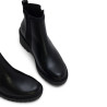 BOTINES DE PIEL CON CUÑA Y CREMALLERA PAZ NEGRO PORRONET