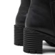 BOTINES DE PIEL CON CREMALLERA SOFÍA NEGRO PORRONET - Querol online