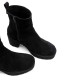 BOTINES DE PIEL DE TACÓN CON CREMALLERA SALMA NEGRO PORRONET - Querol online
