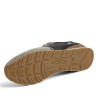 Sabatilles Pepe Jeans Brit d'home grises i negres de camussa estil retro running