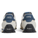 Sabatilles Pepe Jeans Jason d'home beix amb detalls blaus estil retro running - Querol online