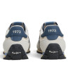 Sabatilles Pepe Jeans Jason d'home beix amb detalls blaus estil retro running