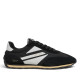 Sabatilles Pepe Jeans Jason d'home negres amb detalls blancs estil retro running - Querol online