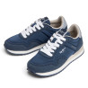 Zapatillas deporte Pepe Jeans Hailon Basic de hombre azul marino con detalles en ante