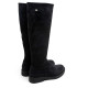 BOTAS ALTAS DE PIEL CON CREMALLERA INÉS CARBÓN PORRONET - Querol online