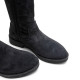 BOTAS ALTAS DE PIEL CON CREMALLERA INÉS CARBÓN PORRONET - Querol online