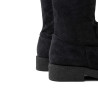 BOTAS ALTAS DE PIEL CON CREMALLERA INÉS CARBÓN PORRONET