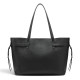 Bossa Pepe Jeans shopper de dona negra efecte pell amb nanses llargues - Querol online