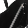 Bossa Pepe Jeans shopper de dona negra efecte pell amb nanses llargues