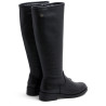 BOTAS ALTAS DE PIEL CON CREMALLERA JANA NEGRO PORRONET