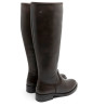 BOTAS ALTAS DE PIEL CON CREMALLERA JANA MOKA PORRONET